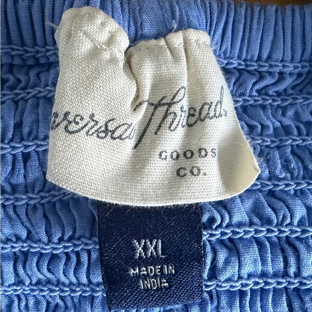 Universal Thread Blue Flutter Short Sleeve Midi A… - image 6